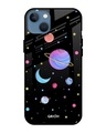 Shop Planet Play Printed Premium Glass Cover For iPhone 13 mini (Impact Resistant, Matte Finish)-Front