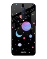 Shop Planet Play Printed Premium Glass Cover For OnePlus 8 (Impact Resistant, Matte Finish)-Front