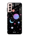 Shop Planet Play Printed Premium Glass Cover For  S21(Impact Resistant, Matte Finish)-Front