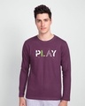 Shop Play Full Sleeve T-Shirt-Front