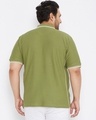 Shop Plus Size Men's Stylish Solid Half Sleeve Casual T-Shirt-Full