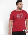 Shop PlusS Men T-Shirt Half Sleeves-Design