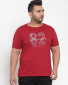 Shop PlusS Men T-Shirt Half Sleeves-Front