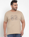 Shop PlusS Men T-Shirt Half Sleeves-Front
