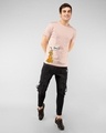 Shop Pluto Snack Half Sleeve T-Shirt (DL) Baby Pink-Design