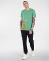 Shop Pluto Snack Half Sleeve T-Shirt (DL) Jade Green-Design