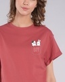 Shop Pocket Bff Boyfriend T-Shirt-Front