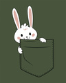 Shop Pocket Bunny Basic Round Hem T-Shirt