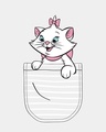 Shop Pocket Cat Full Sleeves T- Shirt White (DL)-Full