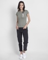 Shop Pocket Cat Half Sleeve Printed T-Shirt Meteor Grey (DL)-Full