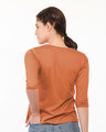 Shop Pocket Corgi Round Neck 3/4th Sleeve T-Shirt-Design