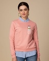 Shop Pocket Daisy Fleece Light Sweatshirt (DL)-Design