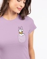 Shop Pocket Daisy Half Sleeve T-Shirt (DL)-Front
