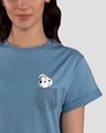 Shop Pocket Dalmatian Boyfriend T-Shirt (DL)-Front
