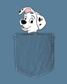 Shop Pocket Dalmatian Round Neck 3/4th Sleeve T-Shirt (DL)-Full