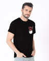 Shop Pocket Deadpool Half Sleeve T-Shirt (DPL)-Design