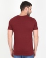 Shop Pocket Design T-Shirt Maroon