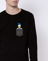 Shop Pocket Donald Full Sleeve T-Shirt-Front