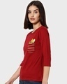 Shop Pocket Jerry Round Neck 3/4th Sleeve T-Shirt (TJL)-Design