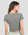 Shop Pocket Jerry Round Neck Crop Top T-Shirt (TJL)-Design
