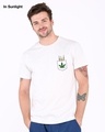 Shop Men's White Pocket Joint Sun Active T-shirt-Design