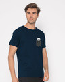 Shop Pocket Panda Half Sleeve T-Shirt-Design
