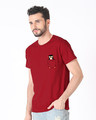 Shop Pocket Penguin Half Sleeve T-Shirt-Design