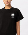Shop Pocket Poker Boyfriend T-Shirt-Front