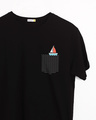 Shop Pocket Sailling Half Sleeve T-Shirt-Front