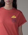 Shop Pocket Simba Boyfriend T-Shirt (DL)-Front