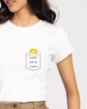 Shop Pocket Sunshine Half Sleeve T-Shirt-Front