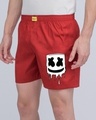 Shop Point Of Melting Side Printed Boxer-Front