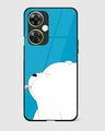 Shop Poking Panda Premium Glass Case for OnePlus Nord CE 3 Lite 5G-Front