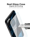 Shop Polygonal Blue Box Premium Glass Case For Samsung Galaxy A35 5G(Shock Proof, Scratch Resistant)-Full