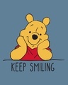 Shop Pooh Keep Smiling Boyfriend T-Shirt (DL)-Full