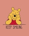 Shop Pooh Keep Smiling Round Neck 3/4th Sleeve T-Shirt (DL)-Full