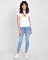 Shop Pooh Rise & Shine Half Sleeve T-Shirt (DL) White-Design