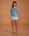 Shop Pooh Xoxo Round Neck 3/4th Sleeve T-Shirt (DL)-Full