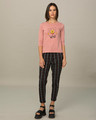 Shop Pooh Xoxo Round Neck 3/4th Sleeve T-Shirt (DL)-Design