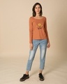 Shop Pooh Xoxo Scoop Neck Full Sleeve T-Shirt (DL)-Design