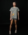 Shop Pooh Zip Boyfriend T-Shirt (DL)-Design
