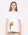 Shop Pooh Zip Boyfriend T-Shirt (DL)-Front