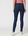Shop Pool Blue Mid Rise Stretchable Women's Jeans-Design