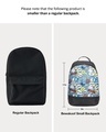 Shop Pop Art Doodle Printed Small Backpack-Full