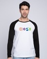 Shop Pop hope Full Sleeve Raglan T-Shirt-Front