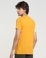 Shop Men's Popcorn Yellow & White Color Block T-shirt-Design