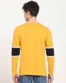 Shop Popcorn Yellow Sleeve Panel T-Shirt-Full