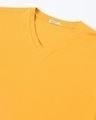 Shop Popcorn Yellow V-Neck T-Shirt