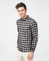 Shop Porpoise Grey Checked Shirt-Design