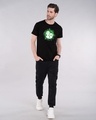 Shop Portal Rm Glow In Dark Half Sleeve T-Shirt -Full